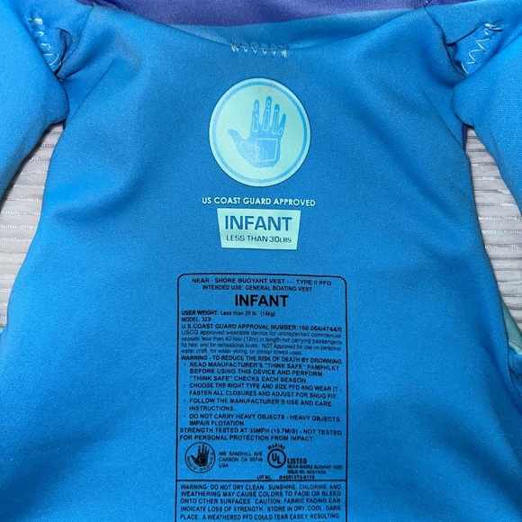 Infant Life Jacket - Picture 2 of 2